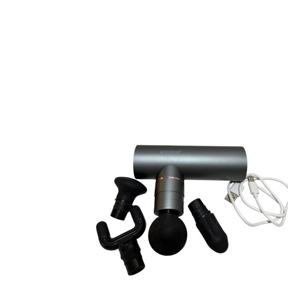 Arboleaf Other - Arboleaf Mini Massage Gun 4 Attachments USB Charging Cable For Muscle Recovery